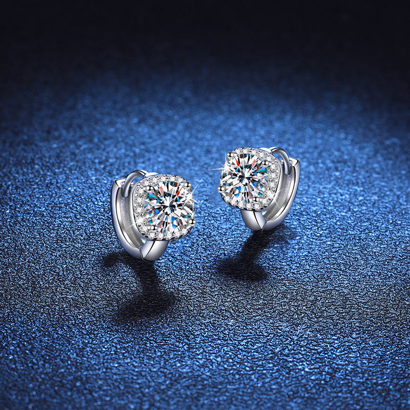 Nadine square earrings | Gold 18k